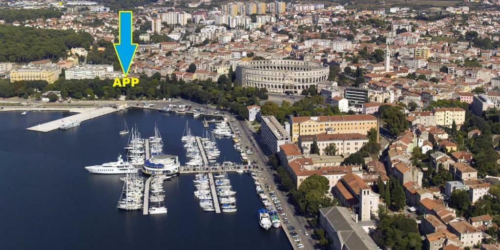 Arena Festival Lägenhet Pula Exteriör bild